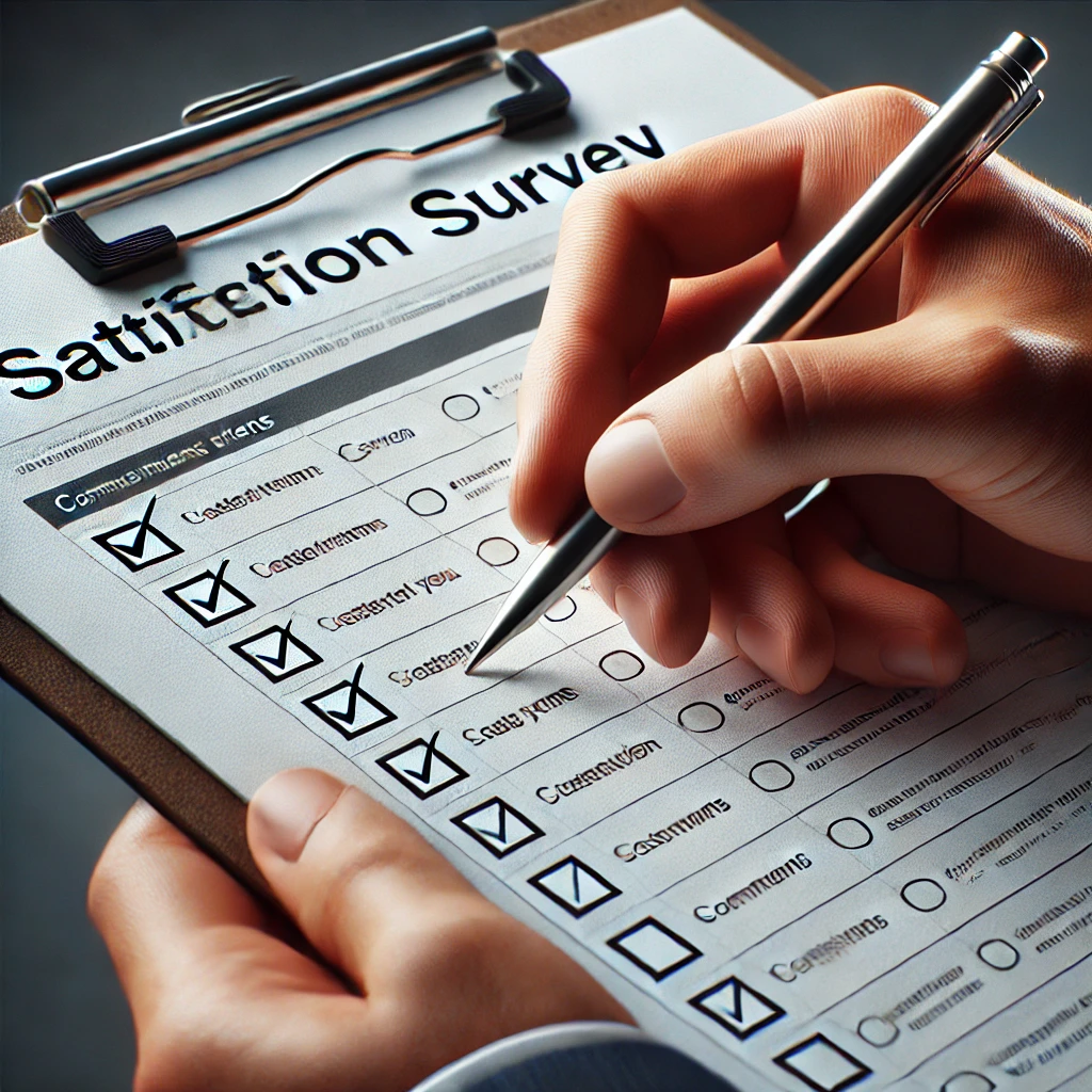 Satisfaction survey